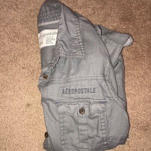 Long sleeve, button-up Aeropostale shirt